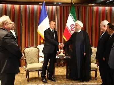 Rouhani, Macron to meet in New York; French official