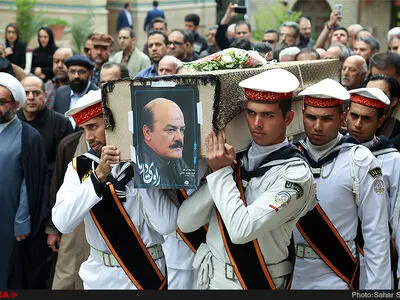 گزارش تصویری از مراسم تشییع پیکر  فیروز زنوزی جلالی