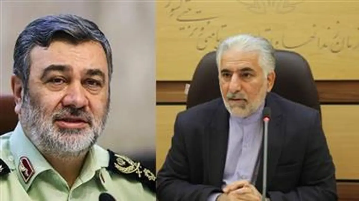 نشست مشترک رئیس سازمان زندان‌ها و فرمانده ناجا