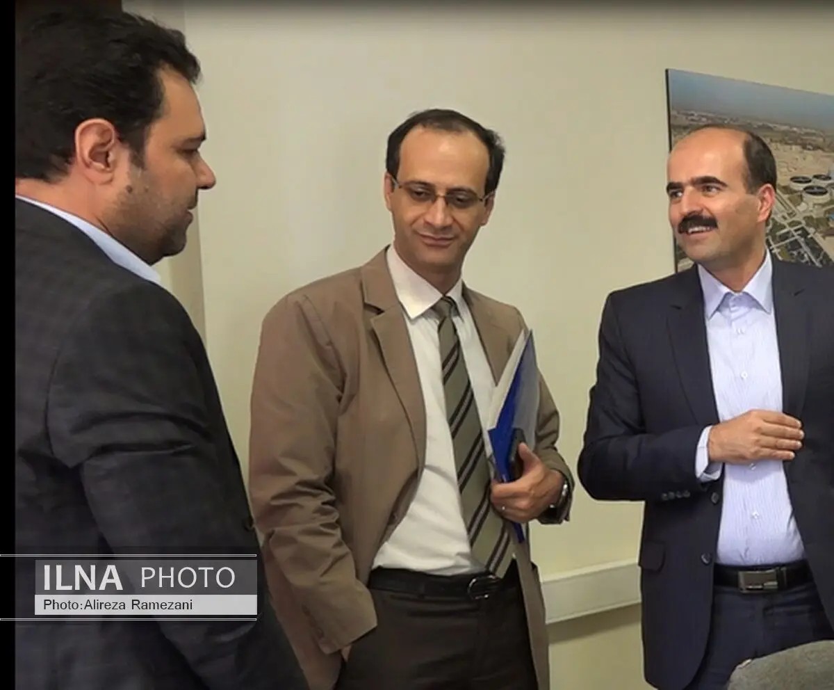 حضور نماینده برنامه عمران ملل متحد در شرکت فاضلاب تهران