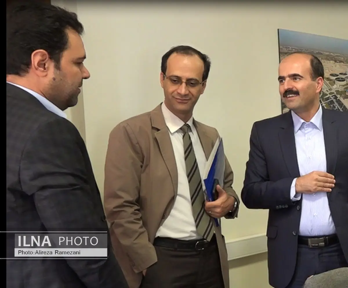 حضور نماینده برنامه عمران ملل متحد در شرکت فاضلاب تهران