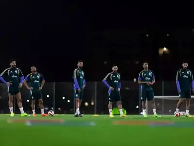 دیوار بلند دور تمرینات سبزپوشان عربستانی