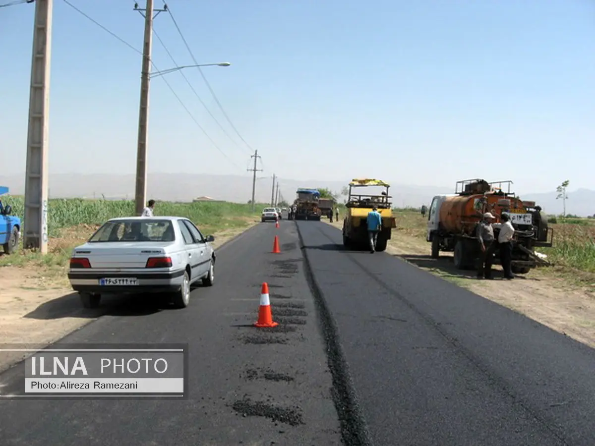 راه روستایی گل تپه کبیر آسفالت شد
