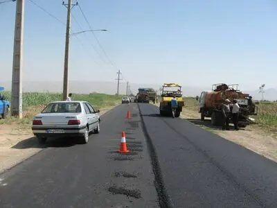 راه روستایی گل تپه کبیر آسفالت شد