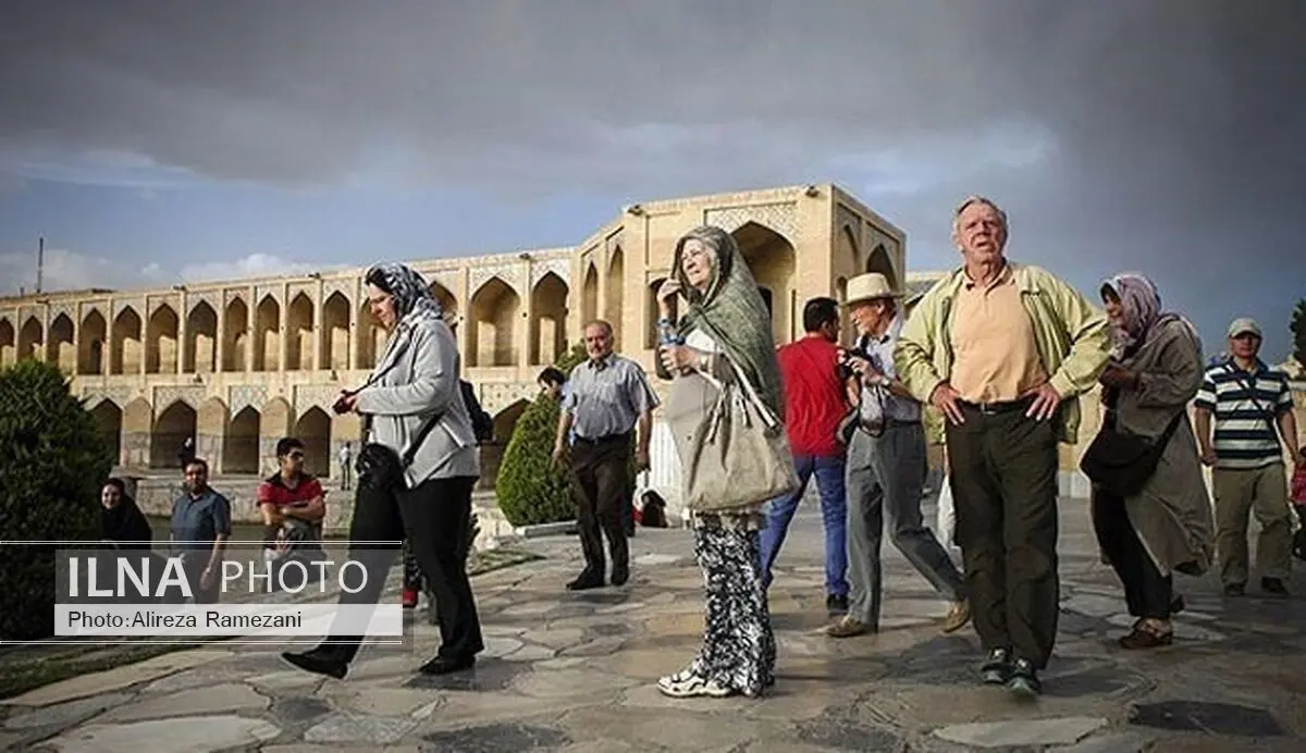إرتفاع معدل السیاحة الأجنبیة فی ایران