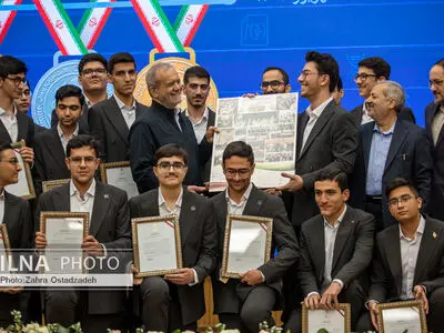 تجلیل از مدال آوران المپیاد ۲۰۲۵