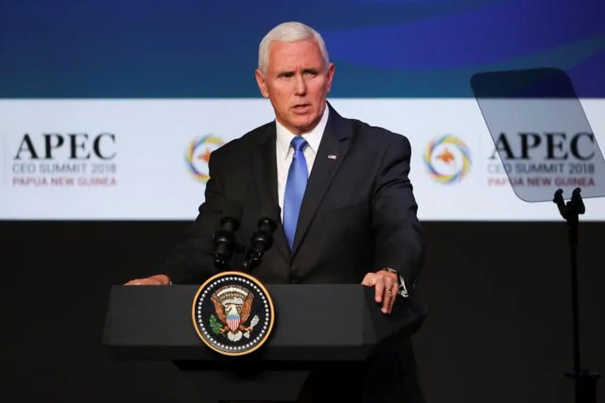 Pence vows no end to tariffs until China bows