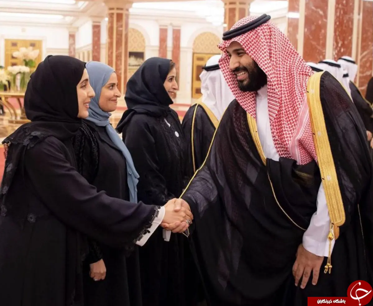 ملاقات بن سلمان با دختر مشهور اماراتی جنجالی شد+عکس