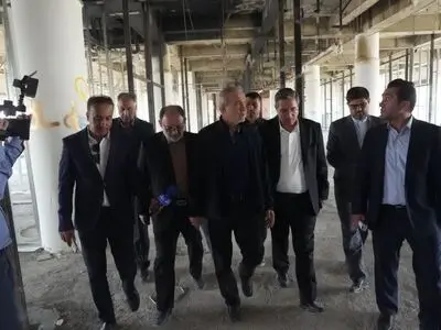 بازدید رئیس‌جمهور از روند احداث بیمارستان ۴۵۰ تخت‌خوابی شهید بهشتی ارومیه