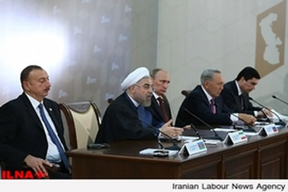 نیروی نظامی هیچ کشور خارجی نباید در دریای خزر قدم بگذارد