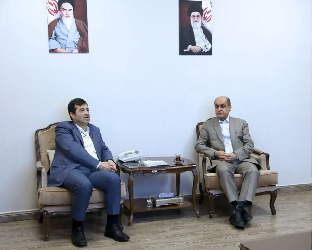 دیدار هادی حق شناس با احمد دنیامالی/ هم افزایی برای ساخت استادیوم جدید و بازسازی اماکن ورزشی