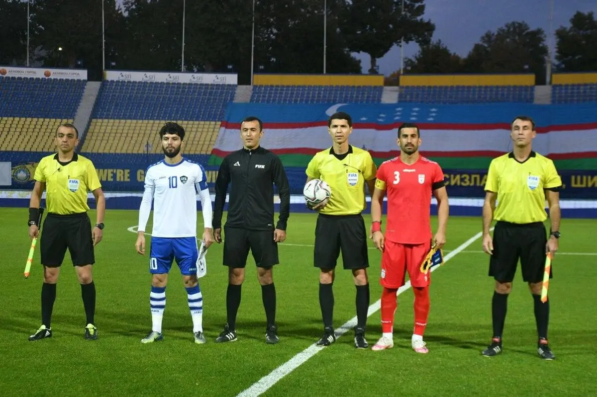 آمار نیمه اول دیدار تیم ملی ایران و ازبکستان