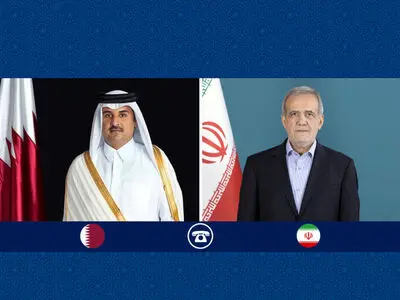 بزشكيان يشكر دولة قطر لدورها في خفض التصعيد والمضي قدما بالدبلوماسية