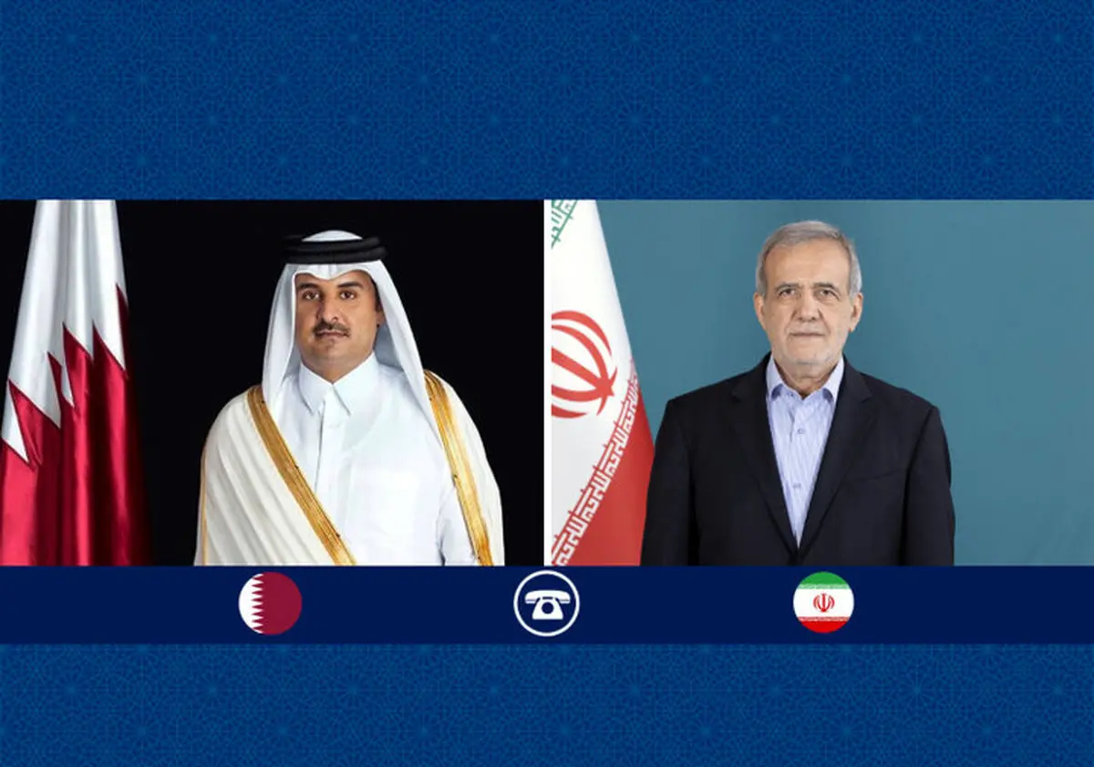 قدردانی رئیس‌جمهور از نقش قطر در کاهش تنش‌ها و پیشبرد روند دیپلماسی