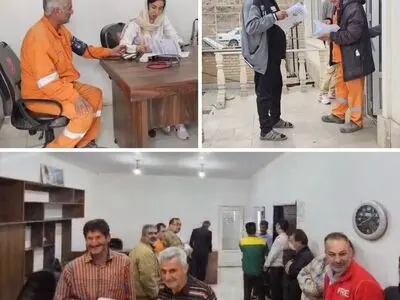 انجام معاینات ادواری طب کار برای کارکنان شهرداری کوهسار