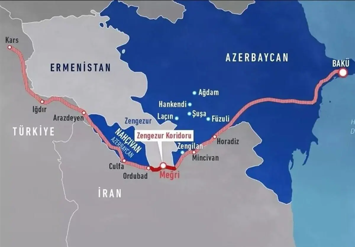 بررسی ابعاد اصرار روسیه برای ایجاد کریدور زنگزور و نگرانی ایران از تهدیدات حوزه قفقاز