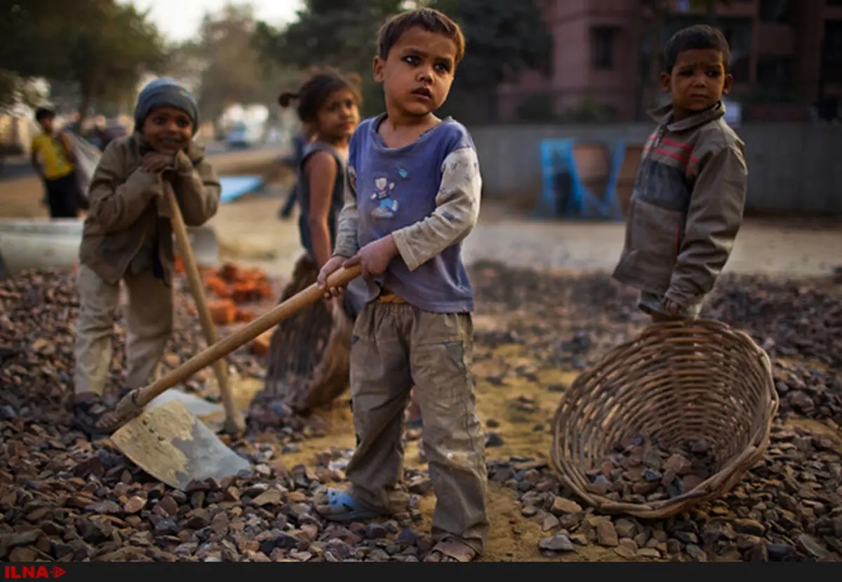 ۲۵ میلیون کارگر در سراسر جهان به بردگی گرفته شده اند/۱۵۲ میلیون کودک کار وجود دارد