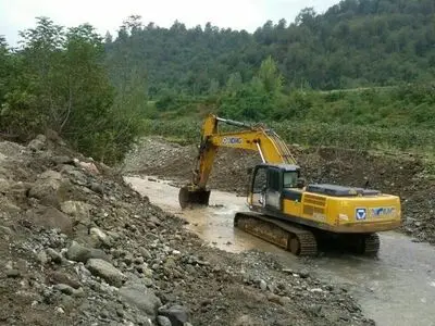 کشف بیش از ۹ تن محموله شن و ماسه بدون مجوز در شفت