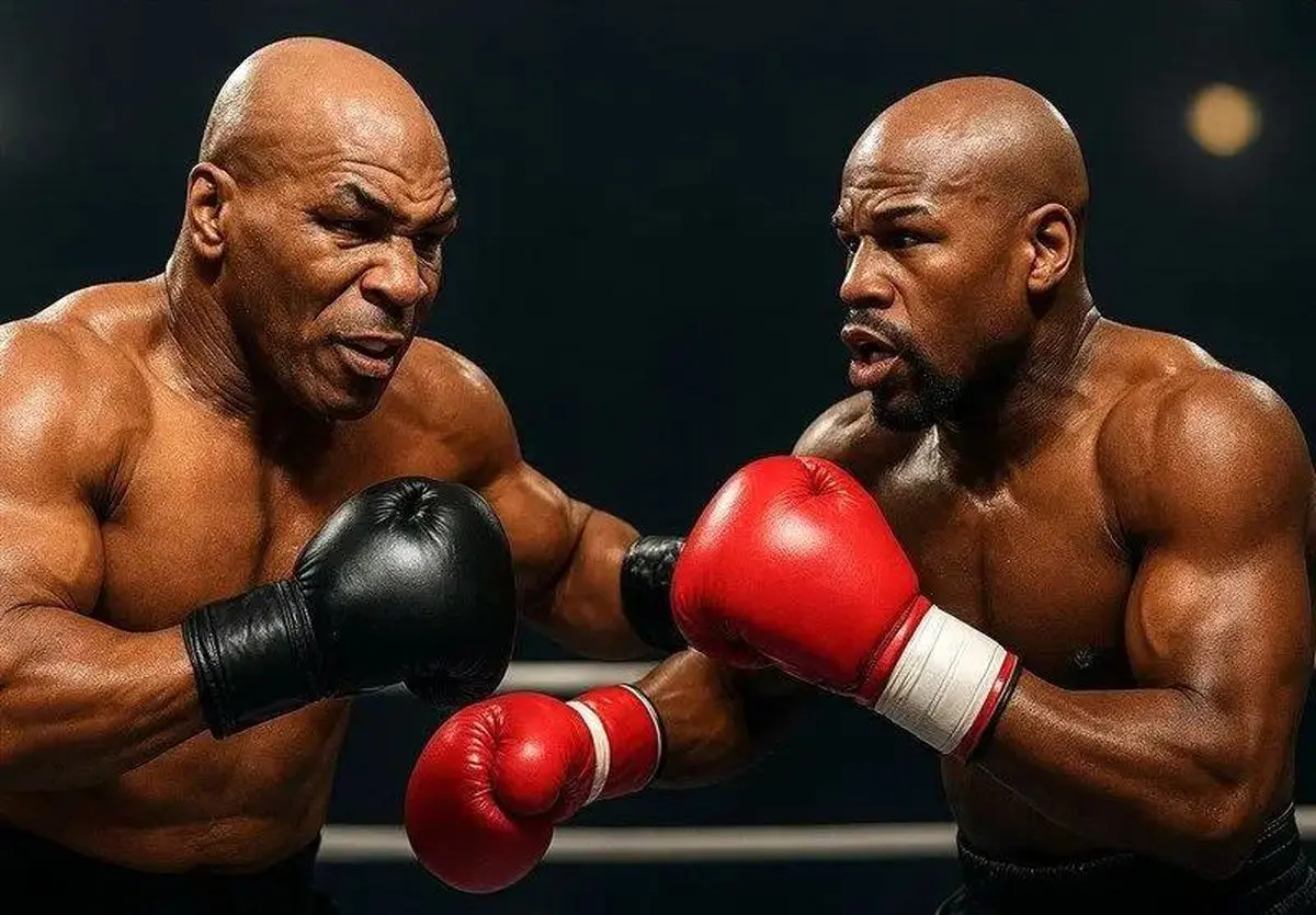 مبارزه نمایشی تایسون و می‌ودر در کنگو