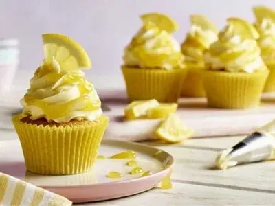 طرز تهیه کاپ کیک لیمویی