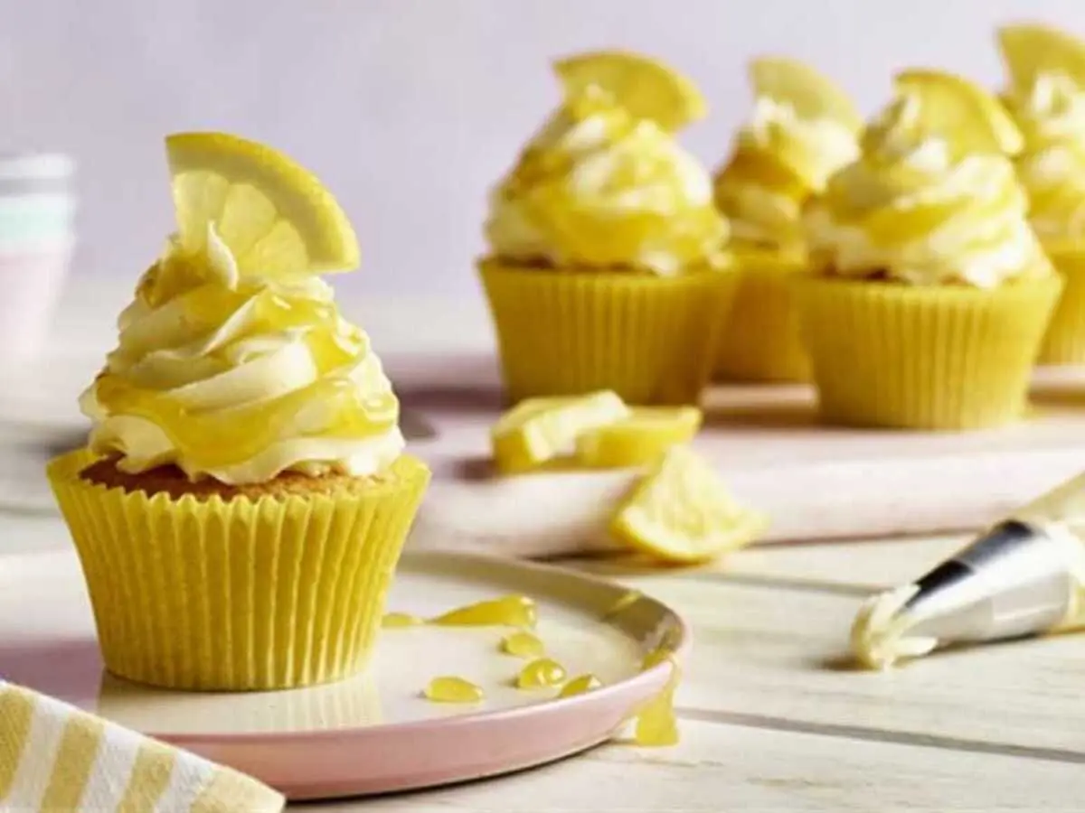 طرز تهیه کاپ کیک لیمویی