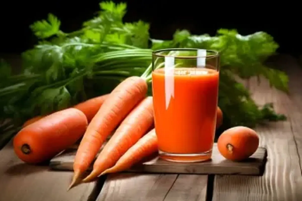 درمان کبد چرب فقط با آب هویج!