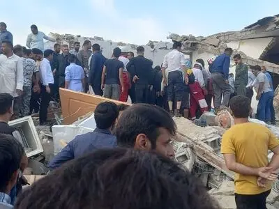 انفجار منزل مسکونی در سوسنگرد ۶ فوتی برجای گذاشت+فیلم
