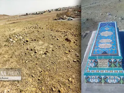 مقبره شیخ «حسن اوغلو» در صفی آباد مرمت شد