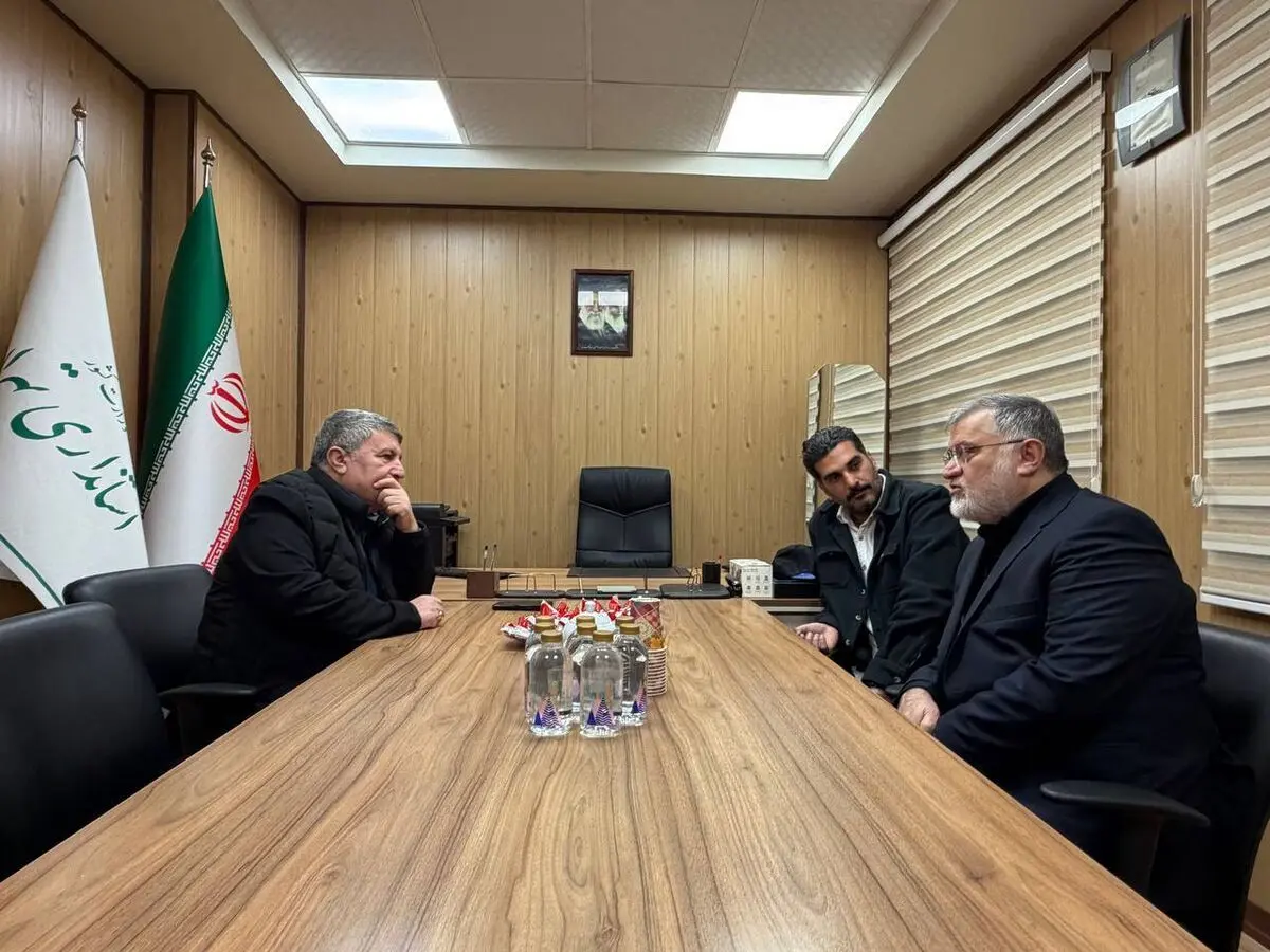 دیدار رئیس شورای اطلاع‌رسانی دولت با استاندار تهران