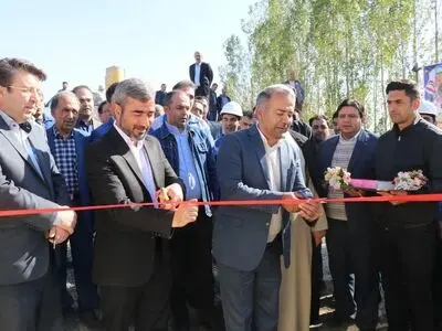 تصفیه خانه فاضلاب مجتمع فولاد ظفر بناب به بهره برداری رسید