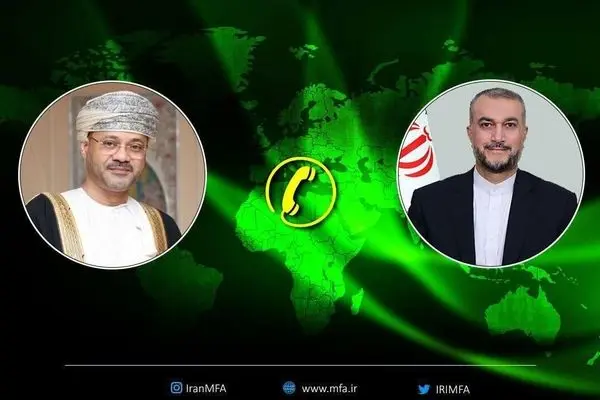 Iran FM holds phone call with Omani counterpart