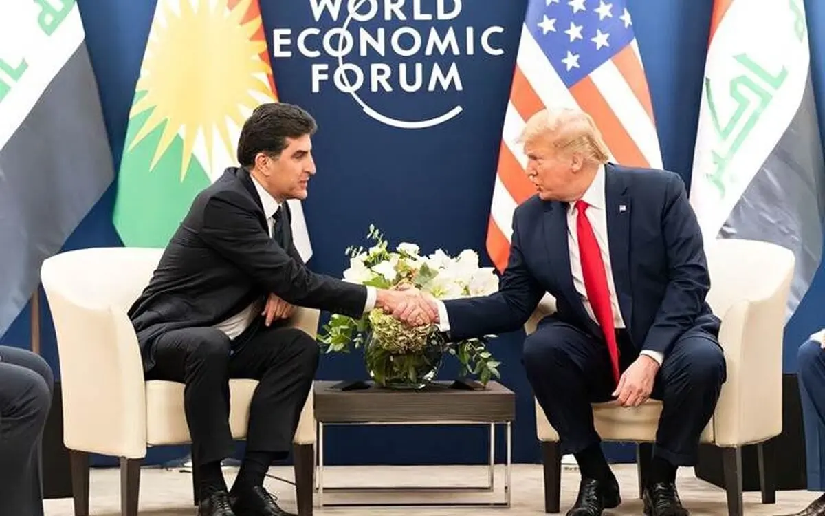 رئیس اقلیم کردستان به ترامپ تبریک گفت
