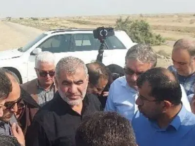 بازدید نائب رئیس مجلس از جاده نفت گنبدکاووس