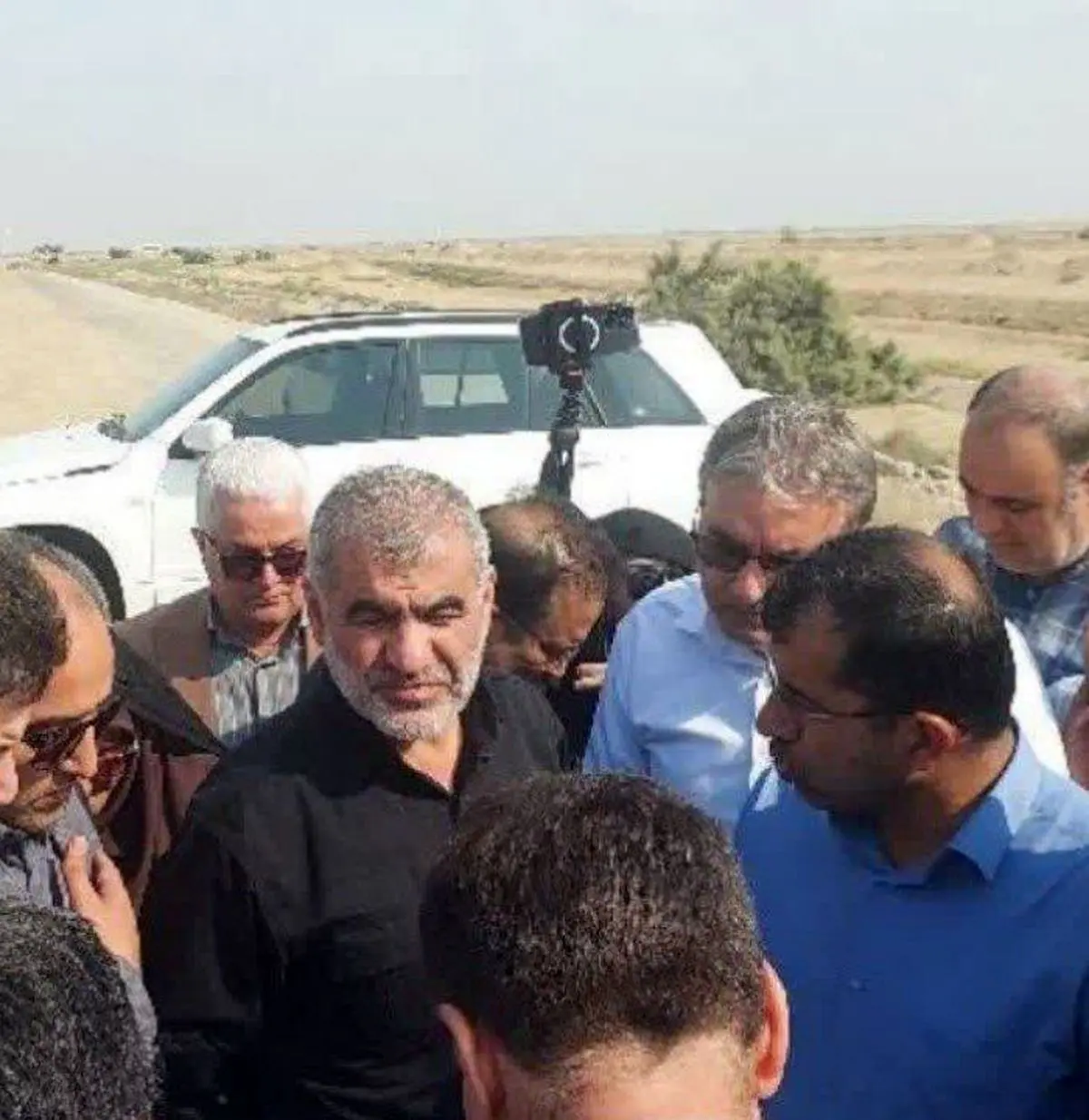 بازدید نائب رئیس مجلس از جاده نفت گنبدکاووس