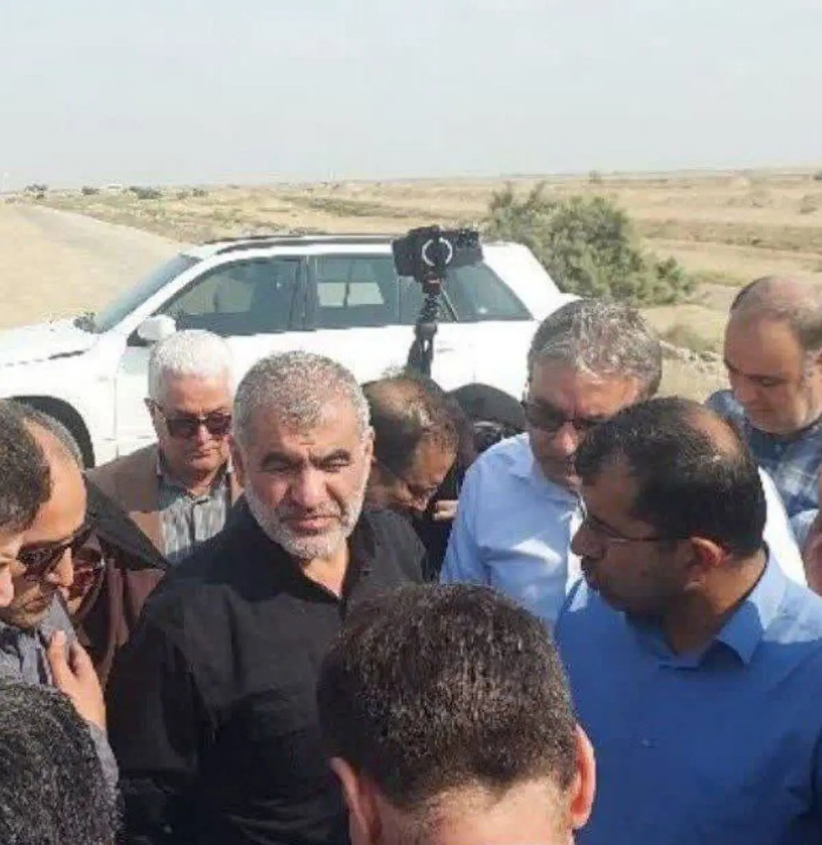 بازدید نائب رئیس مجلس از جاده نفت گنبدکاووس