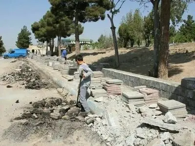 قطعات آرامستان بهشت سکینه(س) مناسب‌سازی شد