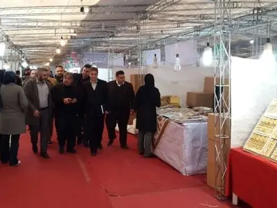 بازدید معاون فرمانداری کرج از روند آماده سازی نمایشگاه بهاره البرز