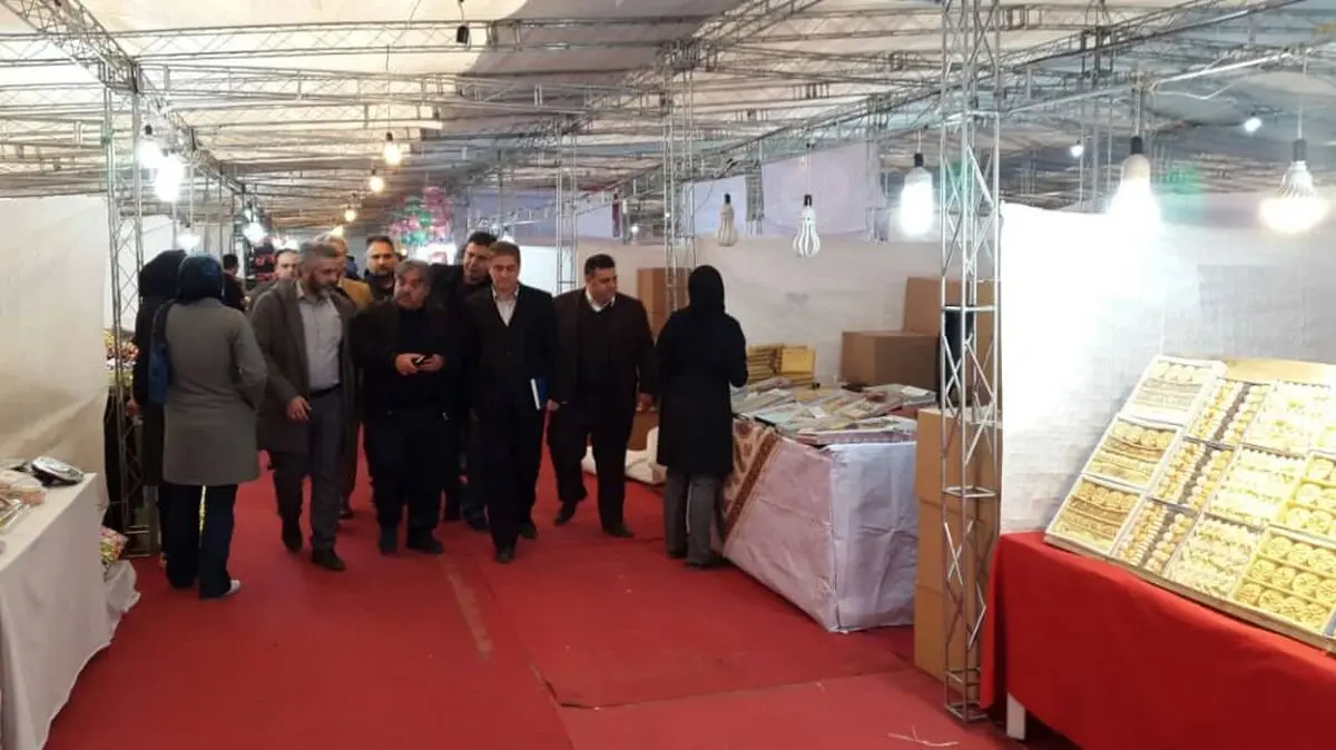بازدید معاون فرمانداری کرج از روند آماده سازی نمایشگاه بهاره البرز