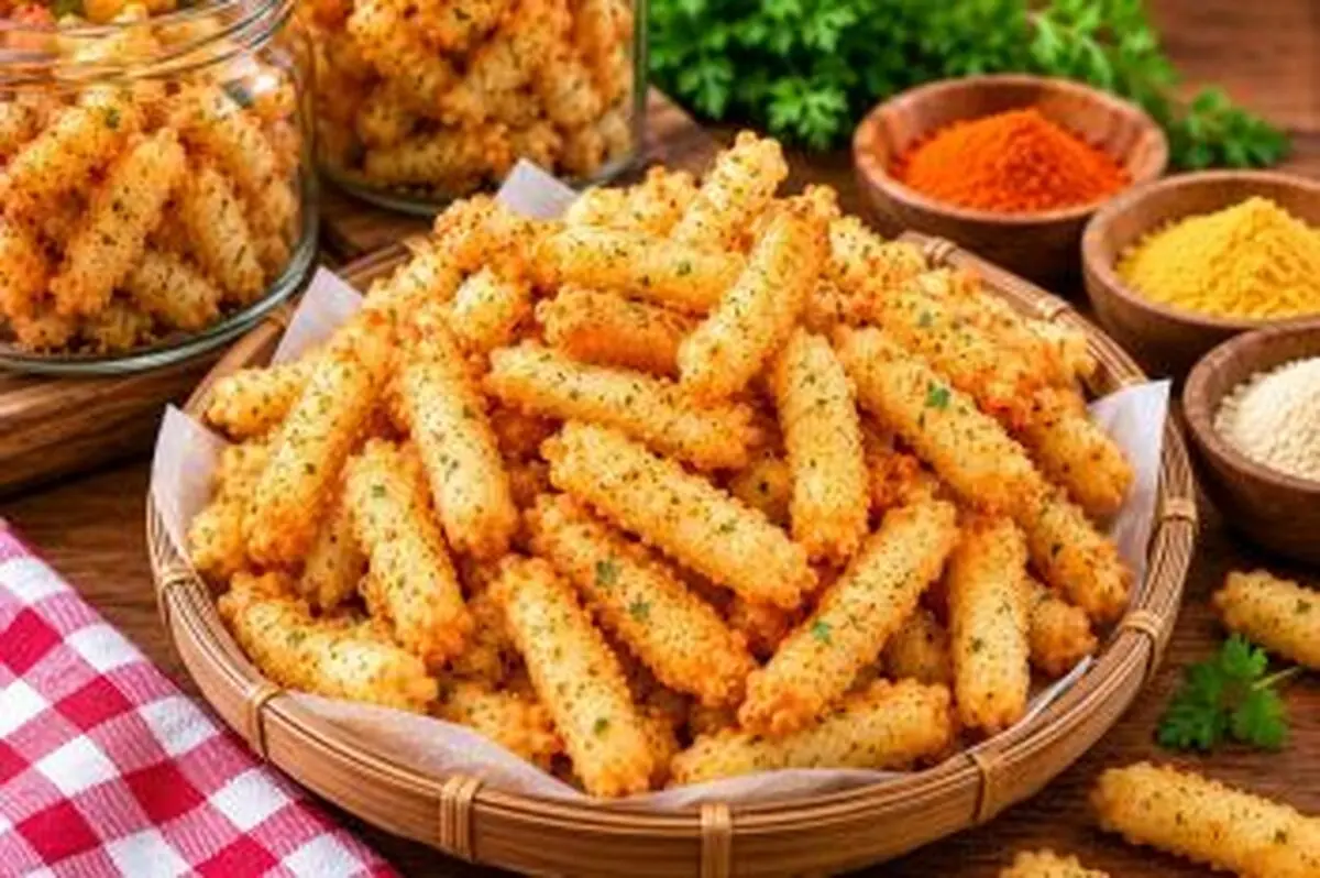 طرز تهیه پفک خانگی با آرد و تخم مرغ