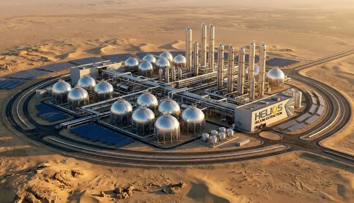 نحوه استخراج گاز هلیوم