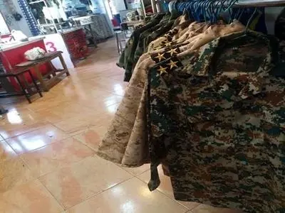 لباس نظامی سایه روشن
