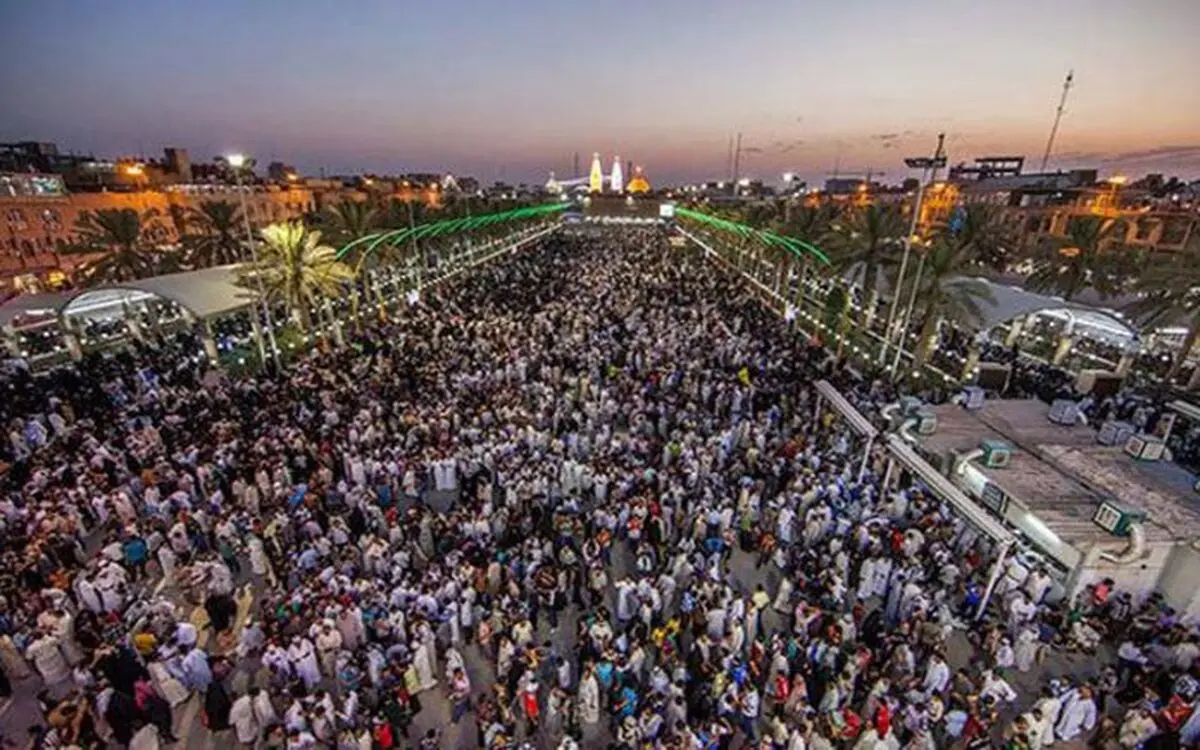 حضور ۱۵ میلیون زائر در استان کربلا/ اکثر زوار خارجی، ایرانی هستند