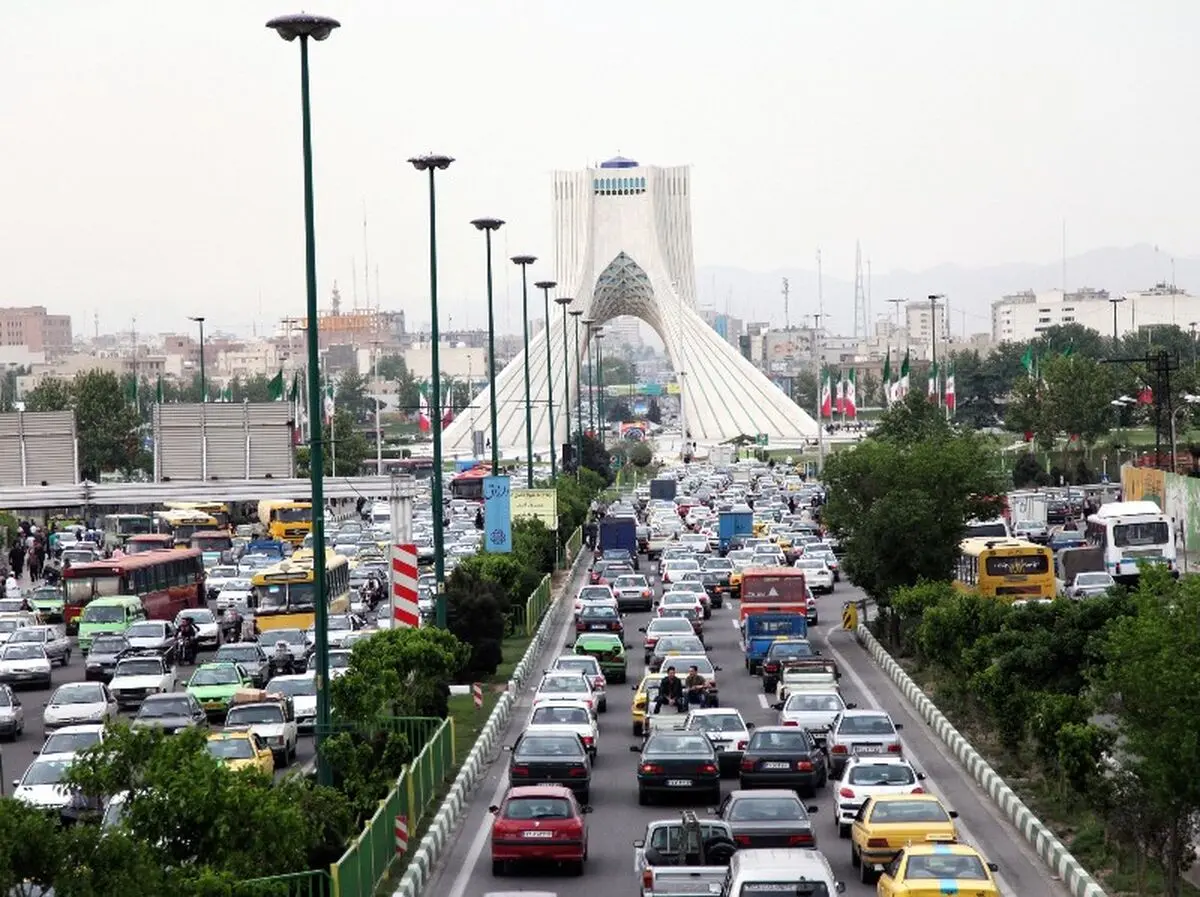 افزایش ذرات معلق و آلاینده ازن در هوای تهران