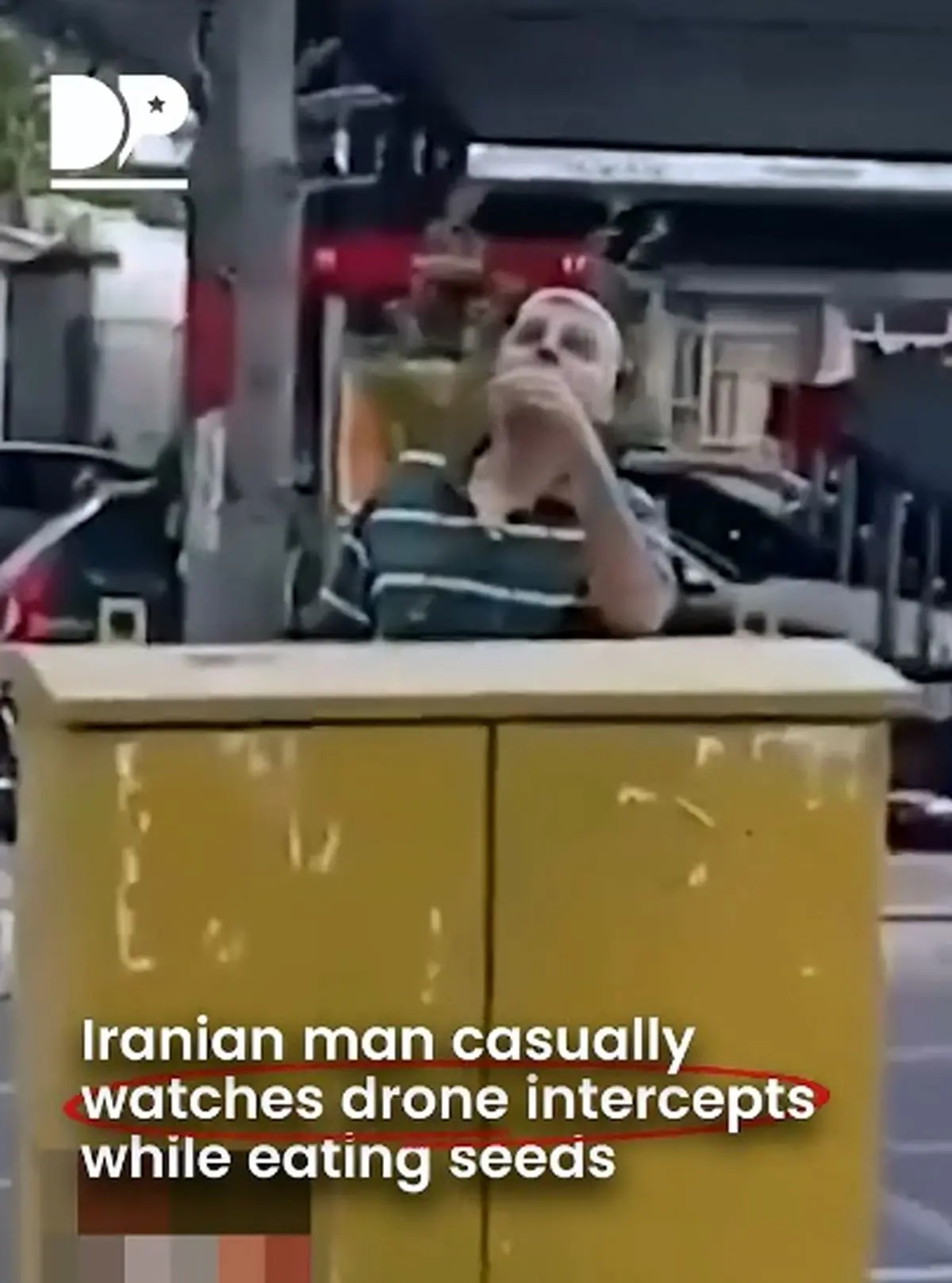 مرد ایرانی در رسانههای آمریکایی معروف شد + فیلم