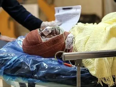 انتقال اورژانسی مصدومان حادثه انفجار گاز منطقه پلور استان مازندران از دماوند به تهران