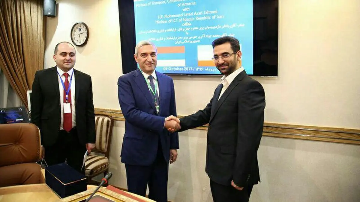 افزایش همکاری‌های ایران با ارمنستان در  زمینه ترانزیت، امنیت سایبری و تبادلات پست