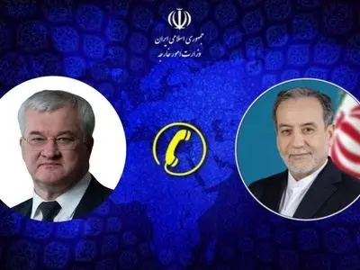 گفت‌وگوی تلفنی وزرای امور خارجه جمهوری اسلامی ایران و اوکراین