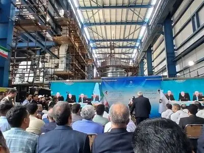 واحد گازی ۱۸۳ مگاواتی جدید نیروگاه نکا به بهره‌برداری رسید