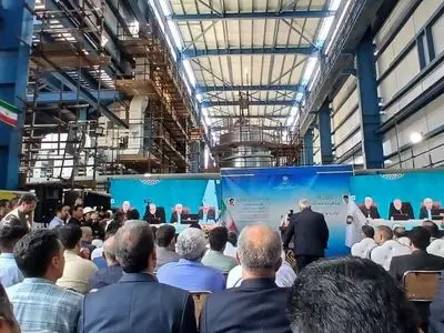 واحد گازی ۱۸۳ مگاواتی جدید نیروگاه نکا به بهره‌برداری رسید