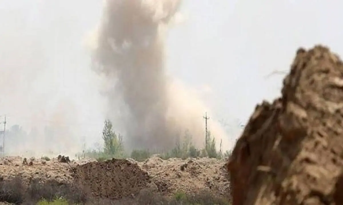 شهادت یک رزمنده الحشد الشعبی بر اثر انفجار بمب
